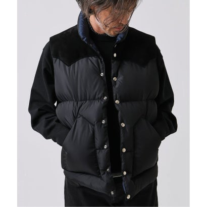 エディフィス EDIFICE 《予約》RMFC（ロッキーマウンテン）別注 Down Vest（ブラック）｜詳細画像