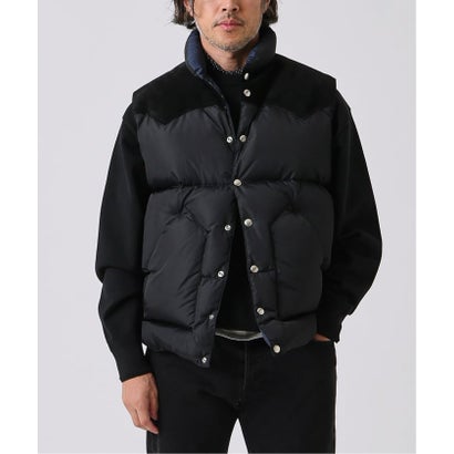 エディフィス EDIFICE 《予約》RMFC（ロッキーマウンテン）別注 Down Vest（ネイビー）｜詳細画像