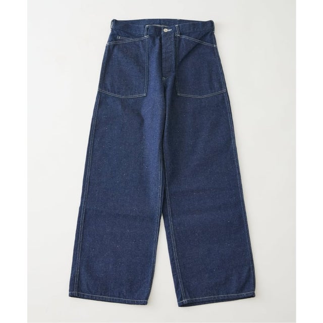 ETS.MATERIAUX(マテリオ) デニム Us Navy Trouser （ブルー）