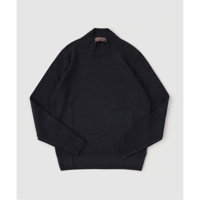 エディフィス EDIFICE FILIPPO DE LAURENTIIS Garment Dye 10gg モックネック ニット （グレーB）｜詳細画像