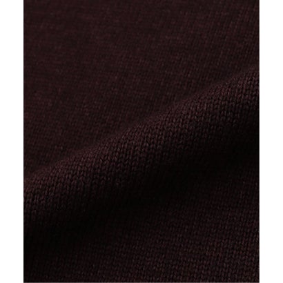 エディフィス EDIFICE FILIPPO DE LAURENTIIS Garment Dye 10gg モックネック ニット （ネイビー）｜詳細画像
