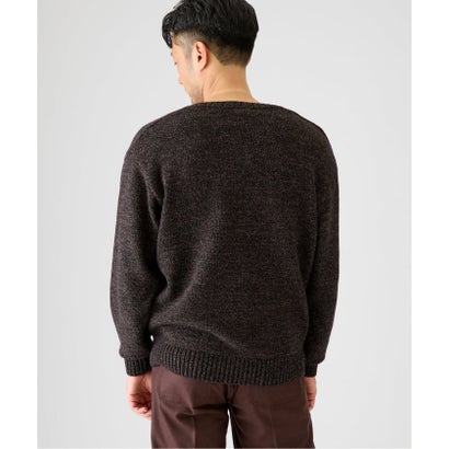 エディフィス EDIFICE 《予約》COTTON/WOOL DEEP Vネック ニット （レッド）｜詳細画像