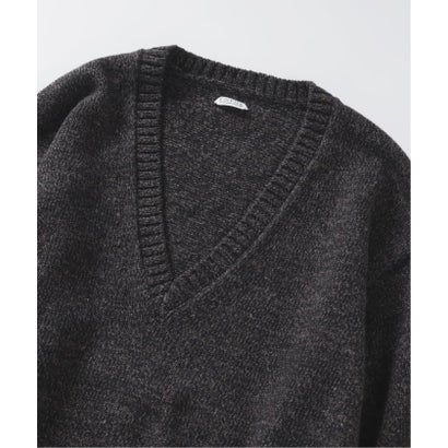 エディフィス EDIFICE 《予約》COTTON/WOOL DEEP Vネック ニット （レッド）｜詳細画像