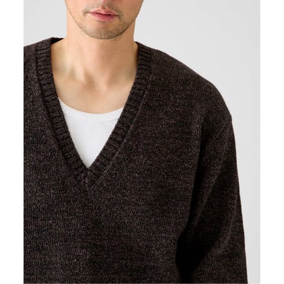 エディフィス EDIFICE 《予約》COTTON/WOOL DEEP Vネック ニット （ナチュラル）｜詳細画像