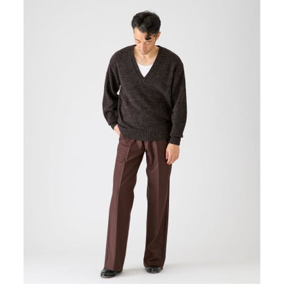 エディフィス EDIFICE 《予約》COTTON/WOOL DEEP Vネック ニット （ナチュラル）｜詳細画像