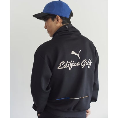 《予約》PUMA x EDIFICE GOLF ダンボールハイネック （ブルー A）｜詳細画像