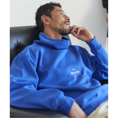 《予約》PUMA x EDIFICE GOLF ダンボールハイネック （ブルー A）｜詳細画像