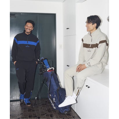 エディフィス EDIFICE 《予約》PUMA x EDIFICE GOLF WOVEN ジップブルゾン （ブラック）｜詳細画像