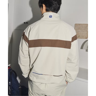 エディフィス EDIFICE 《予約》PUMA x EDIFICE GOLF WOVEN ジップブルゾン （ベージュ）｜詳細画像