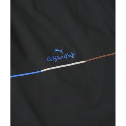 《予約》PUMA x EDIFICE GOLFモックネックロングスリーブTシャツ （ブラック）｜詳細画像