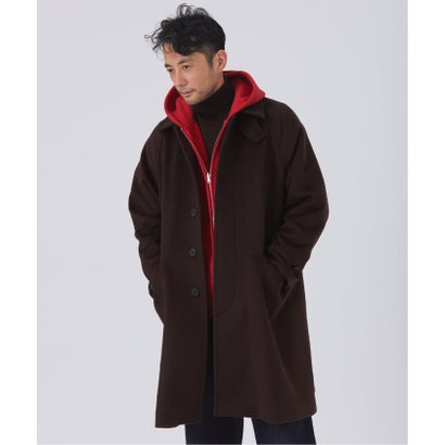 《予約》THYARD(スヤード)別注 SOLOTEX ZIP フーディー （ブラウン）｜詳細画像