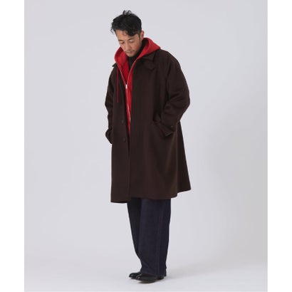《予約》THYARD(スヤード)別注 SOLOTEX ZIP フーディー （ブラウン）｜詳細画像