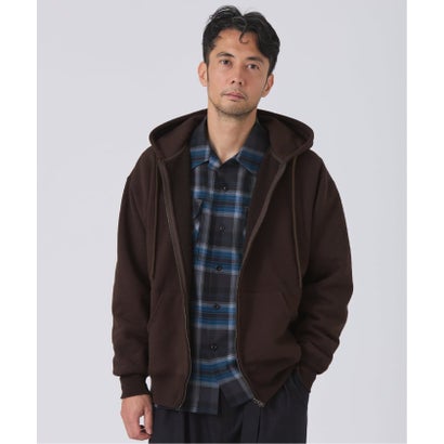《予約》THYARD(スヤード)別注 SOLOTEX ZIP フーディー （レッド）｜詳細画像