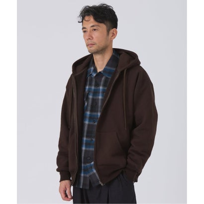《予約》THYARD(スヤード)別注 SOLOTEX ZIP フーディー （レッド）｜詳細画像