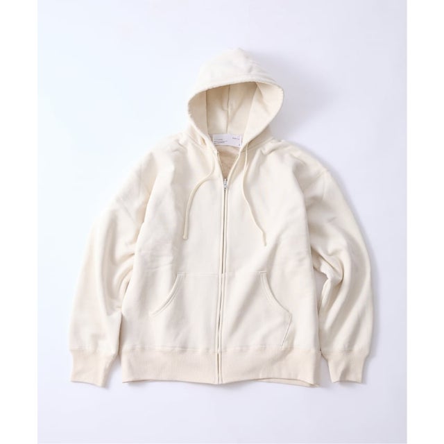 《予約》THYARD(スヤード)別注 SOLOTEX ZIP フーディー （ナチュラル）