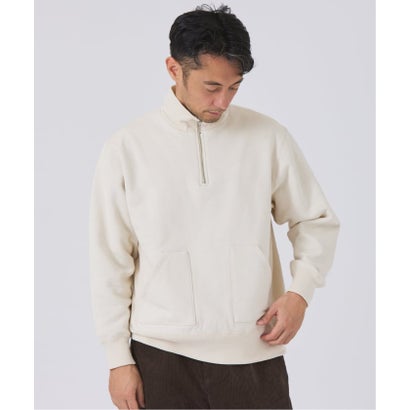 エディフィス EDIFICE 《予約》THYARD(スヤード)別注 SOLOTEX HARF ZIP スウェット （ブラウン）｜詳細画像