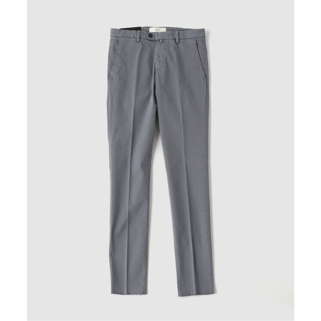 BRIGLIA(ブリリア) ガーメントダイ コットン トラウザー （グレーA）