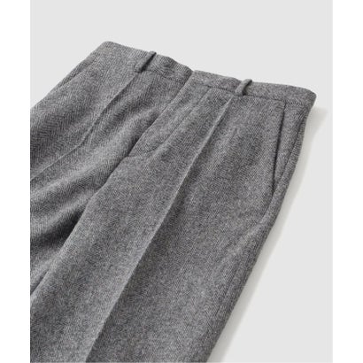 エディフィス EDIFICE MAISON MARGIELA(メゾン マルジェラ) WOOL TAILORED TROUSERS HERRINGBONE （グレーA）｜詳細画像