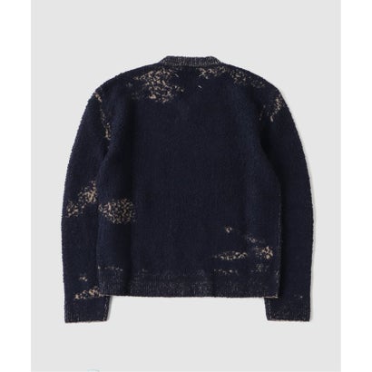 エディフィス EDIFICE MAISON MARGIELA(メゾン マルジェラ) ACID KNIT SWEATER （ネイビー）｜詳細画像
