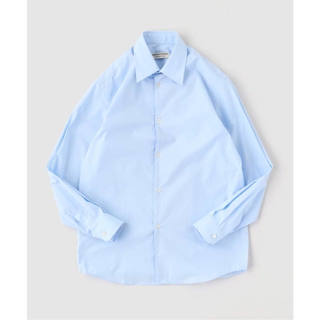 CAMISAS MANOLO(カミサス マノロ)SO x CM Tie Shirt （ブルー）