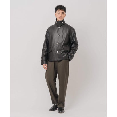 《予約》MACKINTOSH(マッキントッシュ) 別注 HUMBIE/ハンビー レザー SL SHORT （ブラック）｜詳細画像