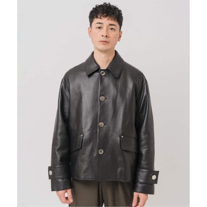 《予約》MACKINTOSH(マッキントッシュ) 別注 HUMBIE/ハンビー レザー SL SHORT （ブラック）｜詳細画像