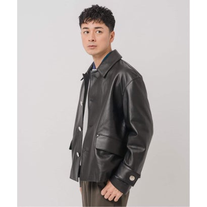 《予約》MACKINTOSH(マッキントッシュ) 別注 HUMBIE/ハンビー レザー SL SHORT （ブラック）｜詳細画像