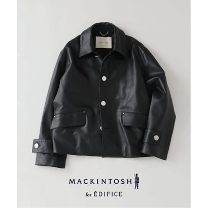 《予約》MACKINTOSH(マッキントッシュ) 別注 HUMBIE/ハンビー レザー SL SHORT （ブラック）｜詳細画像