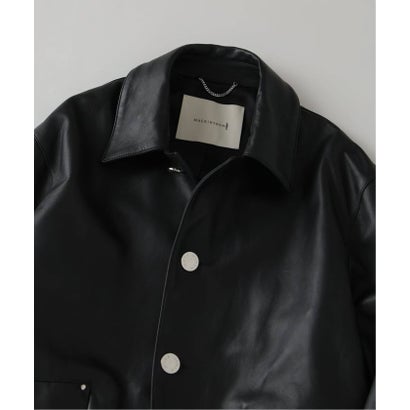 《予約》MACKINTOSH(マッキントッシュ) 別注 HUMBIE/ハンビー レザー SL SHORT （ブラック）｜詳細画像