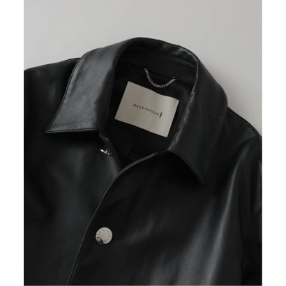 《予約》MACKINTOSH(マッキントッシュ) 別注 HUMBIE/ハンビー レザー SL SHORT （ブラック）｜詳細画像