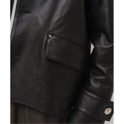 《予約》MACKINTOSH(マッキントッシュ) 別注 HUMBIE/ハンビー レザー SL SHORT （ブラック）｜詳細画像