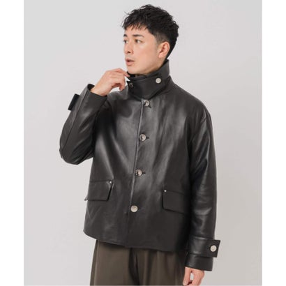 《予約》MACKINTOSH(マッキントッシュ) 別注 HUMBIE/ハンビー レザー SL SHORT （ブラック）｜詳細画像