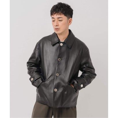 《予約》MACKINTOSH(マッキントッシュ) 別注 HUMBIE/ハンビー レザー SL SHORT （ブラック）｜詳細画像