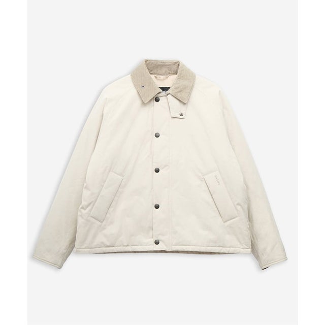 《予約》Barbour(バブアー) PADDED ROLLBACK TRANSPORT JACKET （ホワイト A）