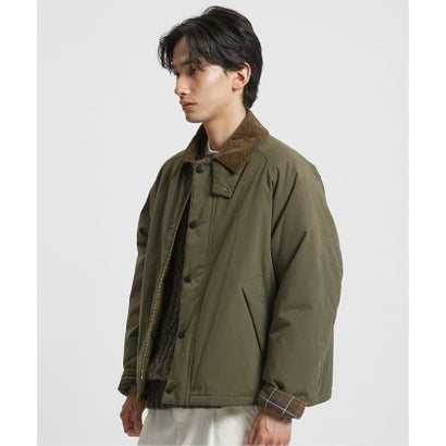 《予約》Barbour(バブアー) PADDED ROLLBACK TRANSPORT JACKET （カーキ）｜詳細画像