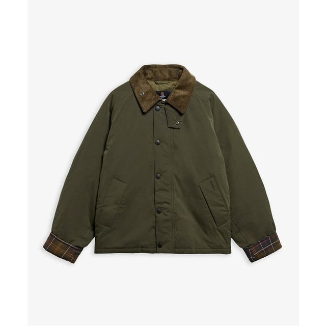 《予約》Barbour(バブアー) PADDED ROLLBACK TRANSPORT JACKET （カーキ）