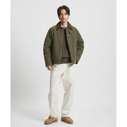 《予約》Barbour(バブアー) PADDED ROLLBACK TRANSPORT JACKET （ブラック）｜詳細画像