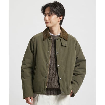 《予約》Barbour(バブアー) PADDED ROLLBACK TRANSPORT JACKET （ブラック）｜詳細画像