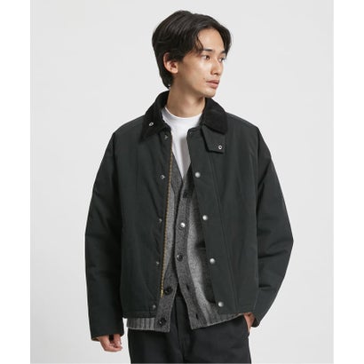 《予約》Barbour(バブアー) PADDED ROLLBACK TRANSPORT JACKET （ブラック）｜詳細画像