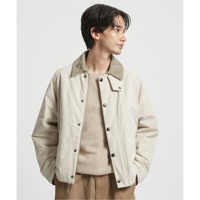 《予約》Barbour(バブアー) PADDED ROLLBACK TRANSPORT JACKET （ブラック）｜詳細画像