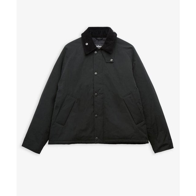 《予約》Barbour(バブアー) PADDED ROLLBACK TRANSPORT JACKET （ブラック）