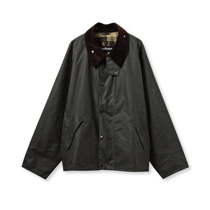 《予約》Barbour(バブアー)OS TRANSPORT WAX JACKET （ブラック）｜詳細画像
