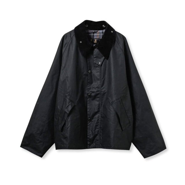 《予約》Barbour(バブアー)OS TRANSPORT WAX JACKET （ブラック）
