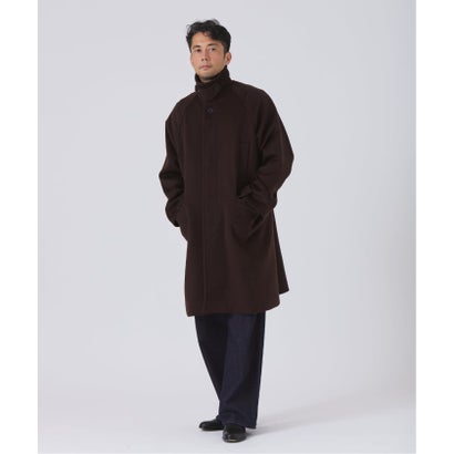《予約》PURE WOOL ビーバー ハンティング コート （ブラウン）｜詳細画像