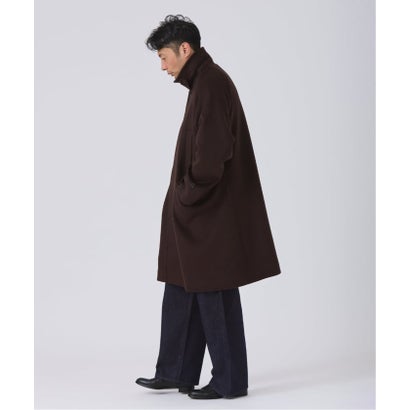 《予約》PURE WOOL ビーバー ハンティング コート （ブラウン）｜詳細画像