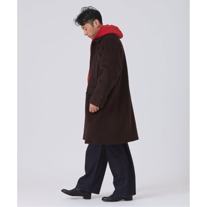 《予約》PURE WOOL ビーバー ハンティング コート （ブラウン）｜詳細画像
