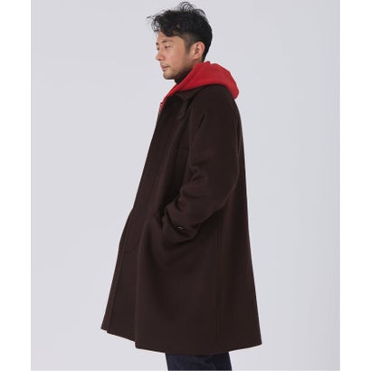 《予約》PURE WOOL ビーバー ハンティング コート （ブラック D）｜詳細画像
