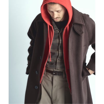《予約》PURE WOOL ビーバー ハンティング コート （ブラック D）｜詳細画像