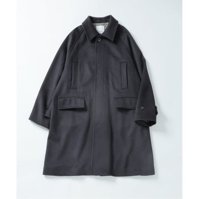 《予約》PURE WOOL ビーバー ハンティング コート （ブラック D）｜詳細画像