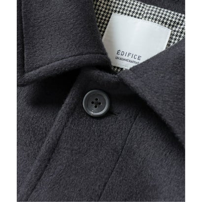 《予約》PURE WOOL ビーバー ハンティング コート （ブラック D）｜詳細画像